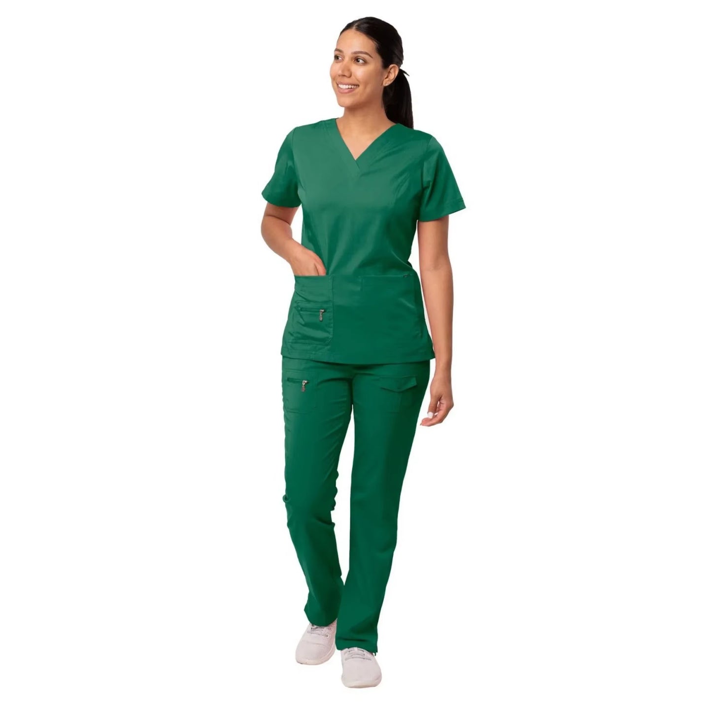 New Surgical Uniforms Woman Scrubs Medico Work Wear Top and Pants Sets Clinical Medical Suit Clothes for Doctor Nursing Uniform