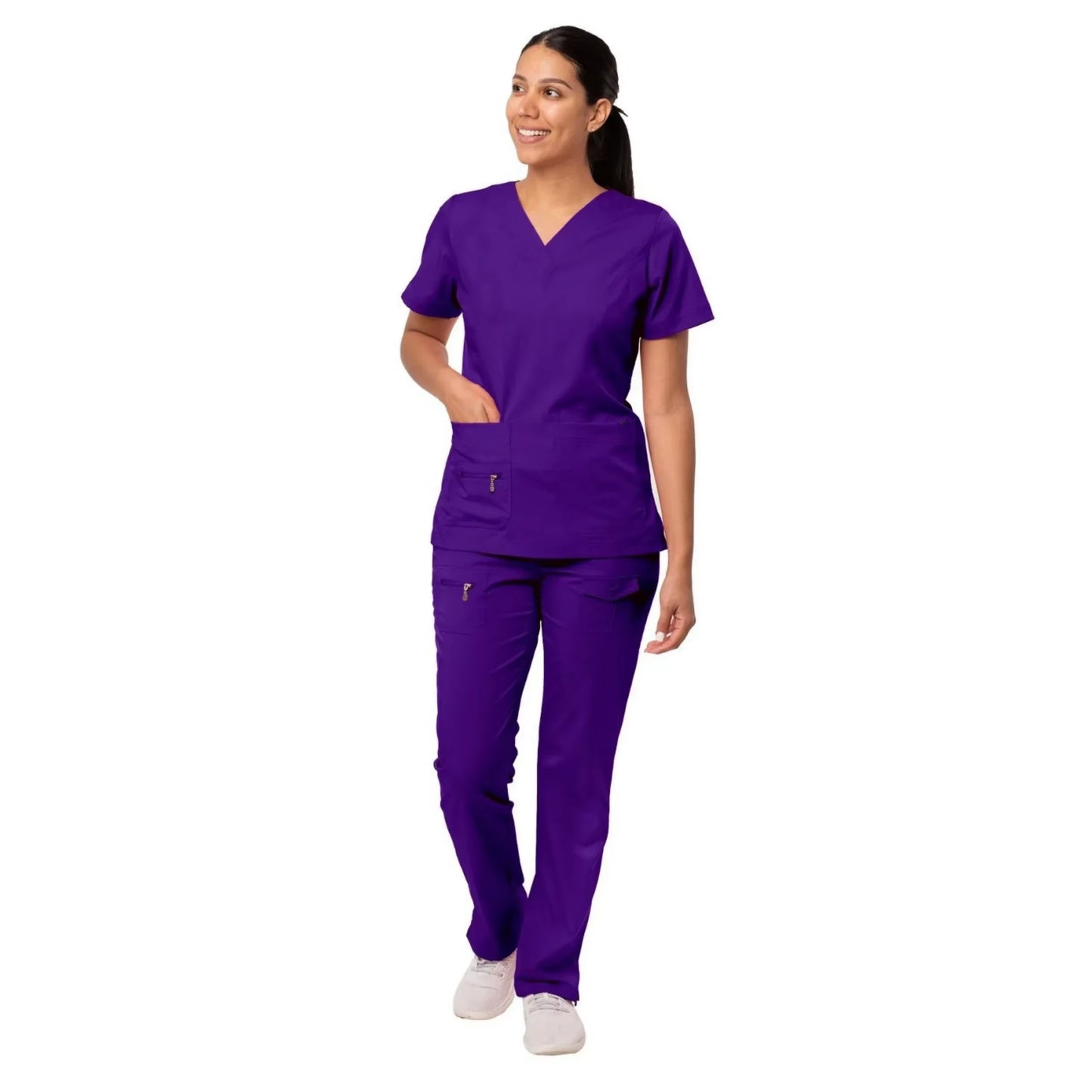 New Surgical Uniforms Woman Scrubs Medico Work Wear Top and Pants Sets Clinical Medical Suit Clothes for Doctor Nursing Uniform