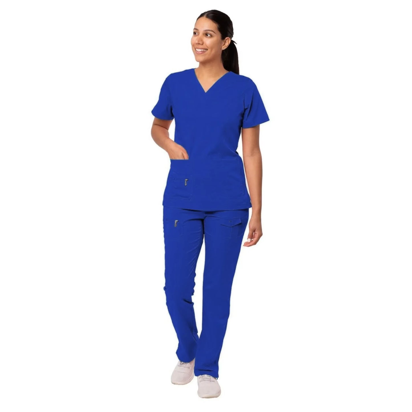 New Surgical Uniforms Woman Scrubs Medico Work Wear Top and Pants Sets Clinical Medical Suit Clothes for Doctor Nursing Uniform