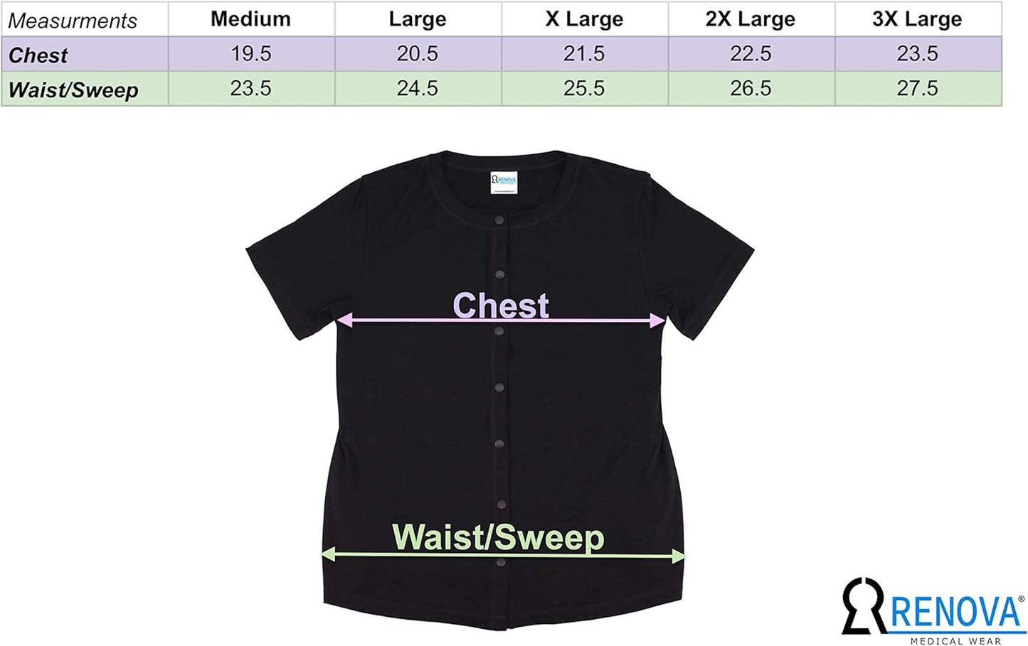 Mastectomy Recovery Shirt with Drain Pockets
