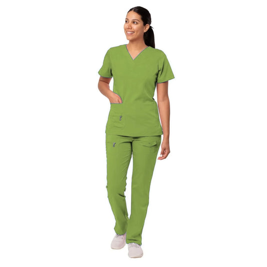 New Surgical Uniforms Woman Scrubs Medico Work Wear Top and Pants Sets Clinical Medical Suit Clothes for Doctor Nursing Uniform