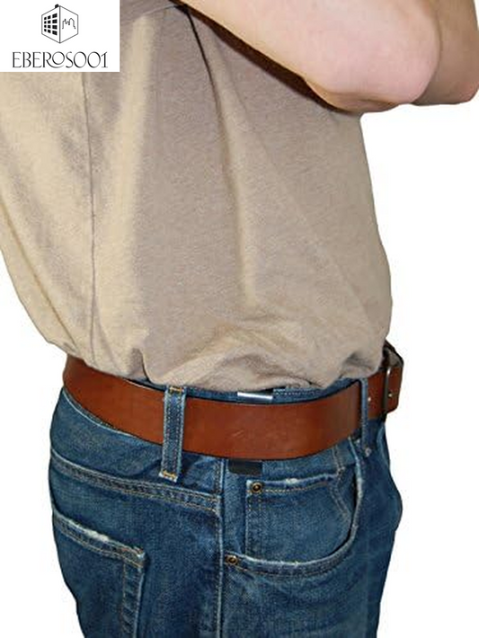 Barsony New Black Leather Tuckable IWB Holster for Snub Nose 2" 22 38 357 41 44 Revolvers