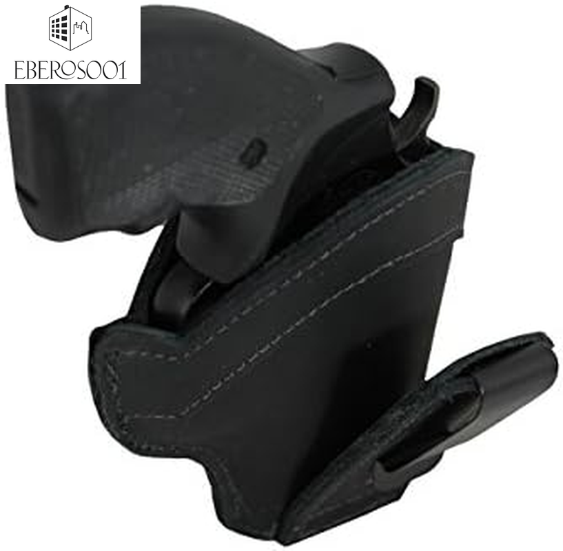 Barsony New Black Leather Tuckable IWB Holster for Snub Nose 2" 22 38 357 41 44 Revolvers