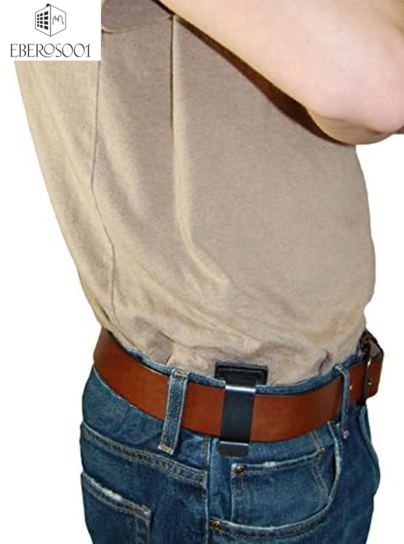 Barsony New Black Leather Tuckable IWB Holster for Snub Nose 2" 22 38 357 41 44 Revolvers